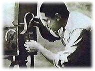 Mohamed Bayoumi at work.