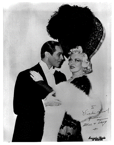 Anthony Dexter with Mae West