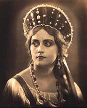 Alexandra Sorina in Peter the Great (1924)